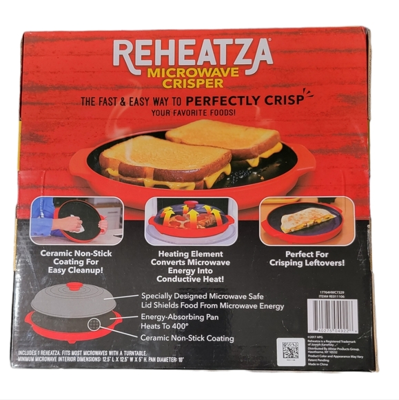 Reheatza Microwave Crisper As Seen on TV - Picture 2 of 4